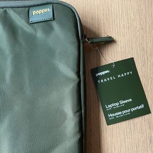 Poppin Laptop Case Army Green